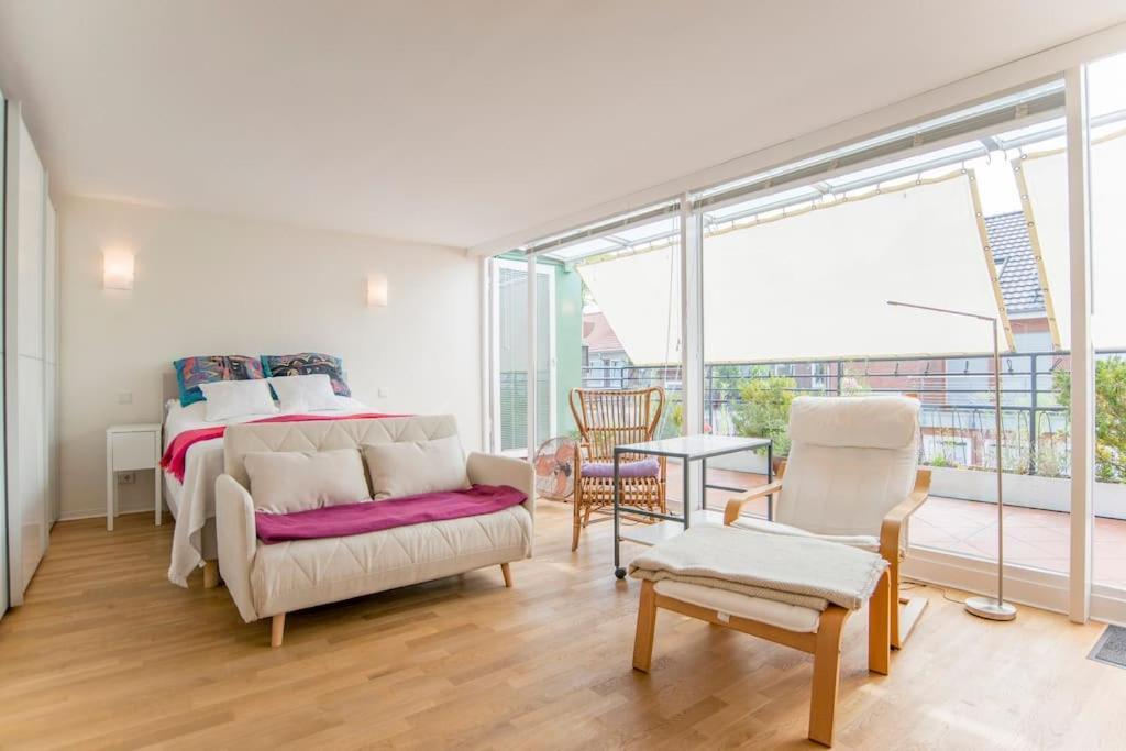 Modernes, Sonniges Appartement Im Herzen Von Duesseldorf מראה חיצוני תמונה