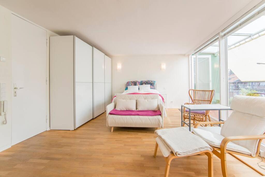Modernes, Sonniges Appartement Im Herzen Von Duesseldorf מראה חיצוני תמונה