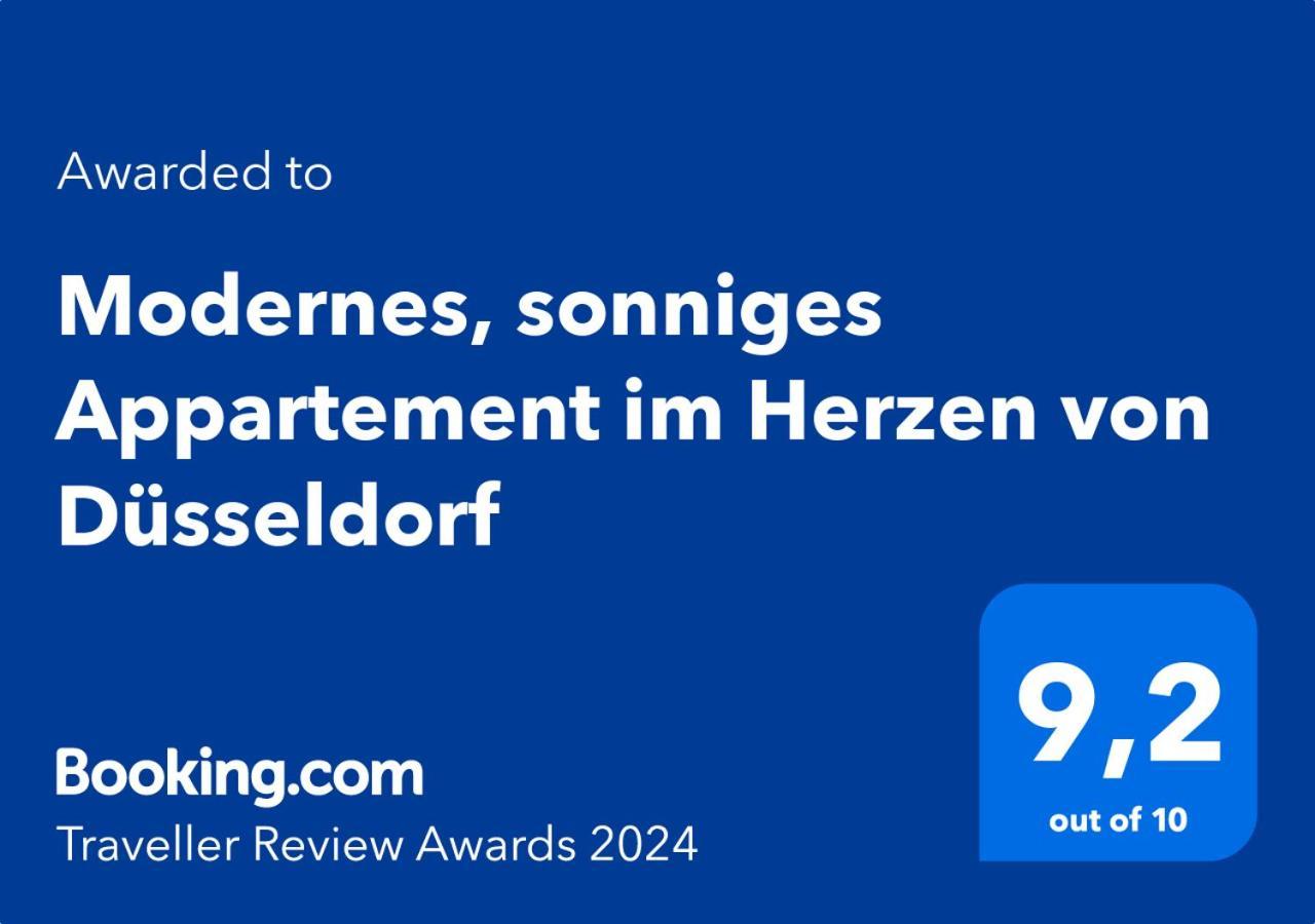 Modernes, Sonniges Appartement Im Herzen Von Duesseldorf מראה חיצוני תמונה