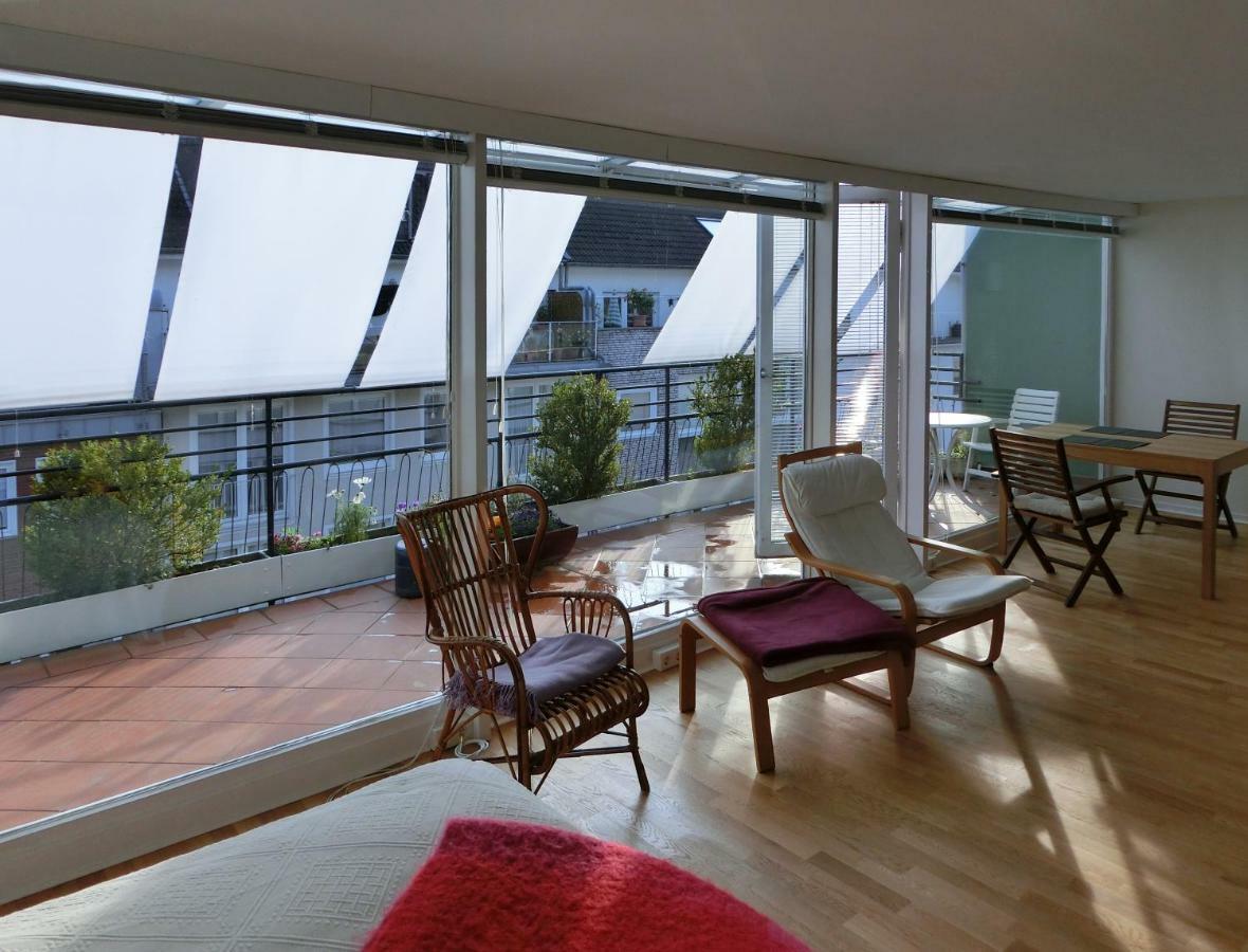 Modernes, Sonniges Appartement Im Herzen Von Duesseldorf מראה חיצוני תמונה