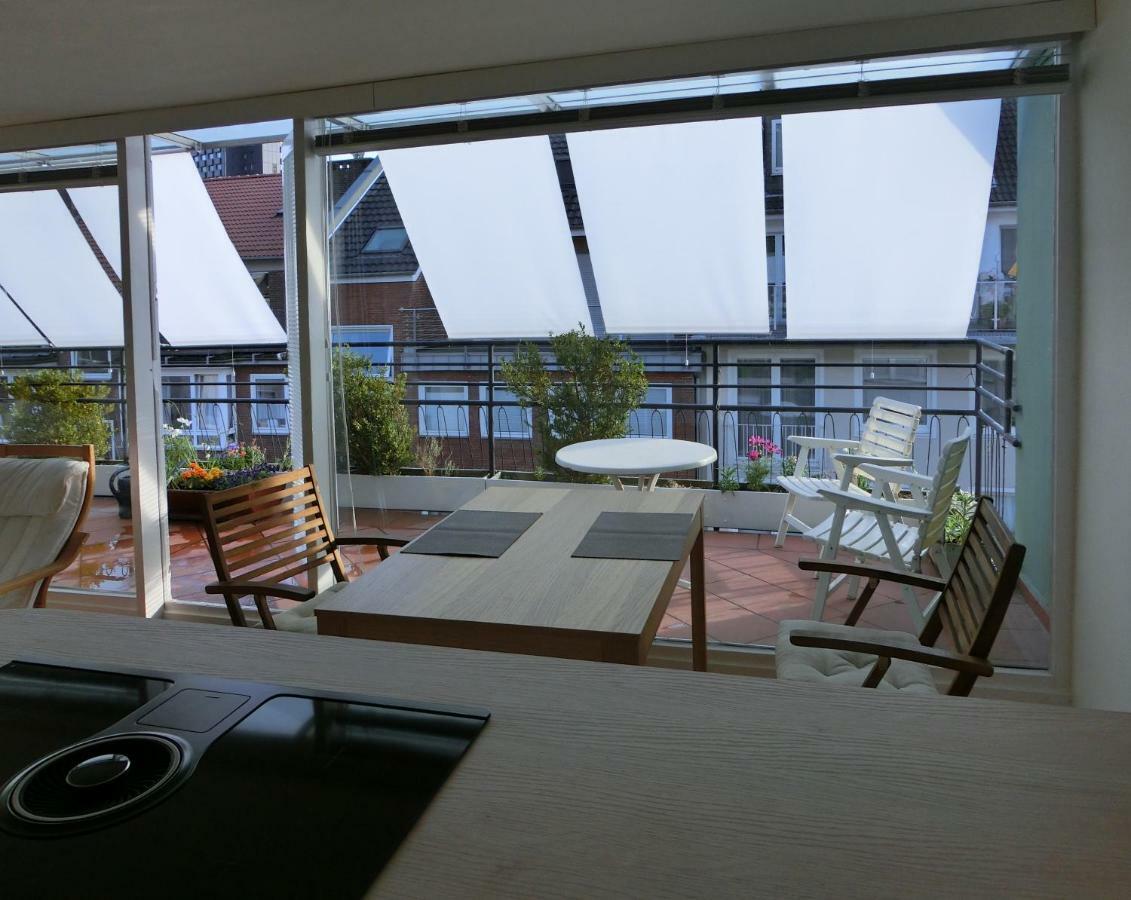 Modernes, Sonniges Appartement Im Herzen Von Duesseldorf מראה חיצוני תמונה